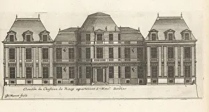 Louis Le Vau Prints: Elevation of the Chateau du Raincy