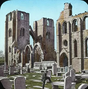 Images Dated 25th November 2015: Elgin Cathedral, Moray, Scotland