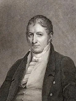 Whitney Prints: Eli Whitney, half-length portrait, facing slightly left