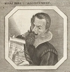 Della Architectura Prints: Elias Holl, German Renaissance architect, 1573-1646