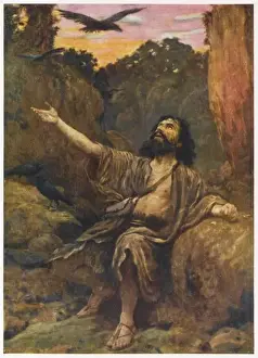Elijah Fed by Ravens