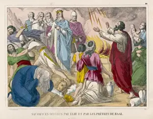 Elijah and Priests