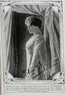 Glyn Prints: Elinor Glyn, British novelist and scriptwriter who specialised in romantic fiction (1864-1943)