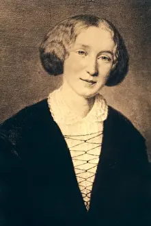 Realist Prints: ELIOT, George (1819-1880). English novelist