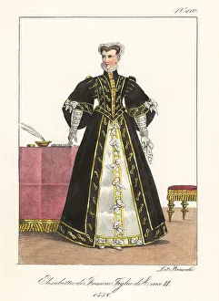 Elisabeth of France, daughter of King Henry II, 1558