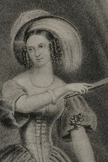 1861 Prints: Elisabeth Ludovika of Bavaria (1801-1873). Queen