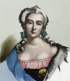 Elisabeth of Russia (1709-1762). Empress of Russia. House of