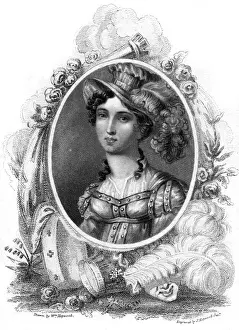 Yates Prints: Eliz. Brunton, Actress