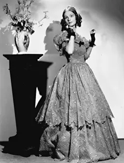 Elizabeth Allan in one of her Dolly Tree period gowns
