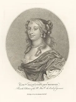 Choker Prints: Elizabeth Allington, Lady Seymour, c.1632-1691