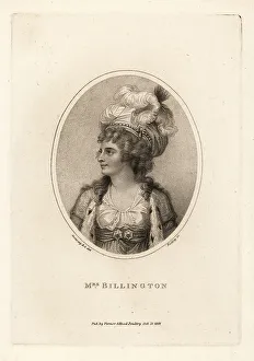 Regency Era Prints: Elizabeth Billington, Regency era opera singer