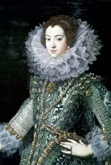 Bourbon Prints: Elizabeth of Bourbon (1603-1644). Queen of Spain