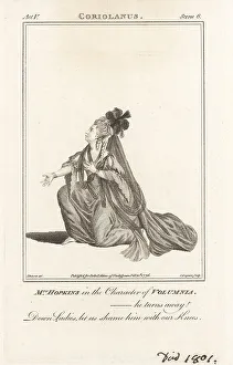 1776 Prints: Elizabeth Hopkins as Volumnia in Coriolanus