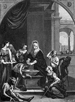 Pious Gallery: Elizabeth Hungary / Huyot