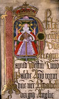 1309 Prints: Elizabeth I