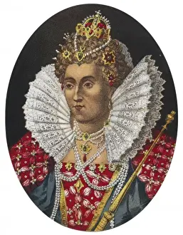 1558 Prints: Elizabeth I of England