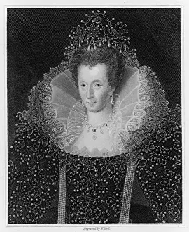 1533 Prints: Elizabeth I / Holl / St Jame