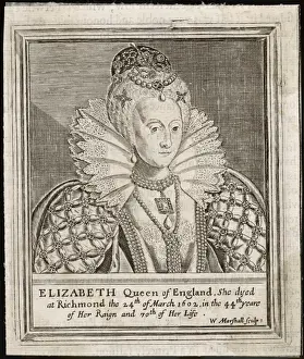 1533 Prints: Elizabeth I / Marshall