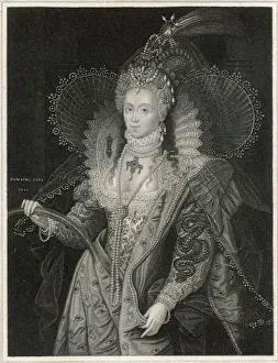 1533 Prints: Elizabeth I / Zucchero / Fry