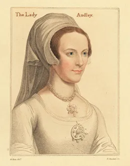 Elite Prints: Elizabeth, second wife of Thomas Audley