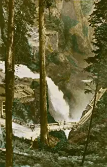 Courtenay Prints: Elk Falls, Britsh Columbia, Canada