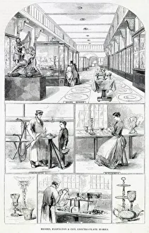 Images Dated 11th March 2020: Elkington & Co, Electro-Plate Works, Birmingham