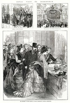 Manufactory Collection: Elkington & Co. Manufacture, Royal Visit 1874