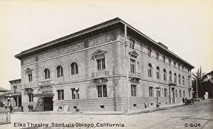 Morro Prints: Elks Theatre, San Luis Obispo, California, USA