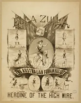 Ella Prints: Ella Zuila, the Australian funambuliste