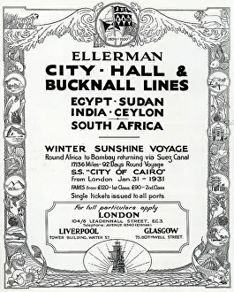 Ellerman Lines Advertisement