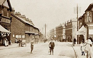Ellesmere Prints: Ellesmere Port Chester Road early 1900s