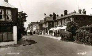 Yarmouth Prints: Elliots Library & Palace Cinema, Freshwater, Isle of Wight