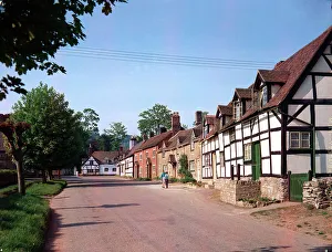 Elmley Prints: Elmley Castle - Cottages