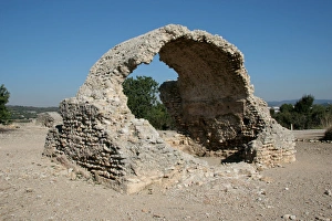 Images Dated 25th February 2006: ELS MUNTS. Roman Village. Ruins of water tank. Near Altafull