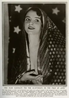 Elsie Randolph by Madame Yevonde