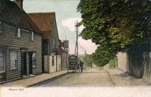 Bush Prints: Elstree Hill - High Street, Elstree, Hertfordshire
