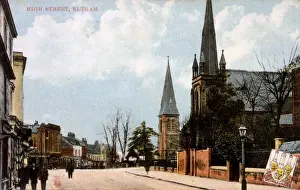 Eltham Prints: ELTHAM / HIGH STREET C1900