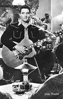 Elvis Presley, American musician and film star