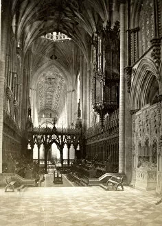 Cathedrals Collection: Ely Cathedral, Ely, Cambridgeshire, interior view