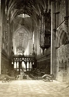 Ely Cathedral, Ely, Cambridgeshire, interior view