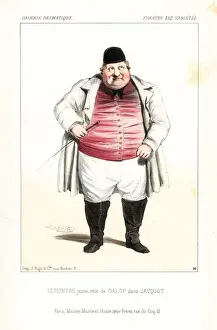 Varietes Prints: Emanuel Lepeintre Jr. as Galop in Jacquot, 1843