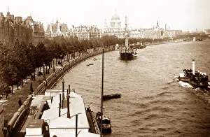 The Embankment, London - Victorian period