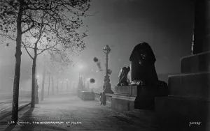 Glow Prints: The Embankment at Night
