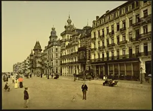 Ostend Prints: The embankment, Ostend, Belgium