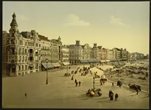 Ostend Prints: The embankment, west part, Ostend, Belgium