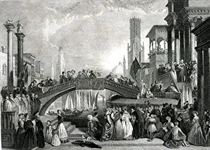 1829 Gallery: Embarcation of the Doge of Venice to Marry the Sea