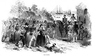 Embarkation of troops at Gravesend