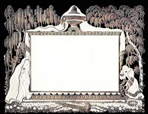 Embossed Victorian mourning card