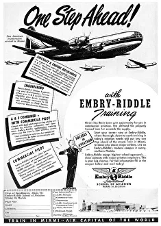 Colleges Prints: Embry-Riddle International School Of Aviation
