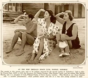 Socialites Prints: Emerald Beach Club, Bahamas